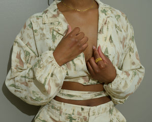 Sage/ Cream Set - Feminine Fashion Boutique